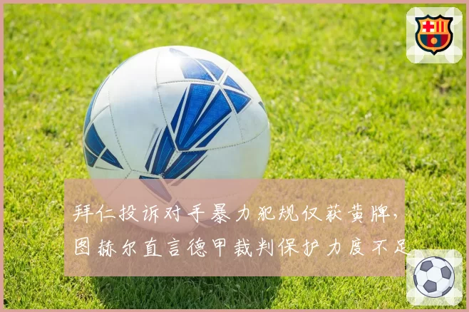 拜仁投诉对手暴力犯规仅获黄牌，图赫尔直言德甲裁判保护力度不足
