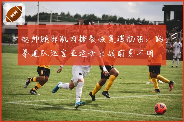 赵帅腿部肌肉撕裂恢复遇瓶颈，跆拳道队坦言亚运会出战前景不明